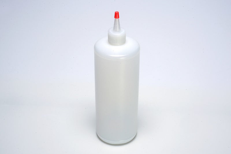 Serving Bottle: Clear Natural Squeeze type w/ lid